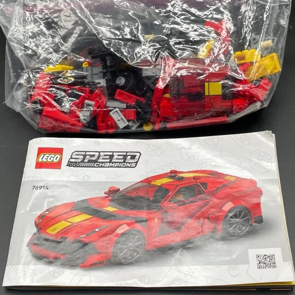 3 LEGO Sets: 75333 Star Wars Starfighter, 76914 Ferrari, 60400 Go Karts -Manuals - Picture 8 of 14